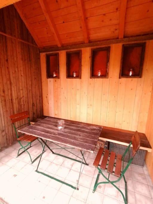 5Sterne Ferienwohnung Im Fachwerk Mit Bergblick In Alleinlage Und Grossem Garten, Infrarotkabine Humberg Exterior photo